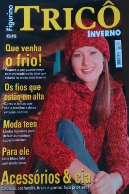 Revista Figurino Tricô Inverno - Ano 3 N°3