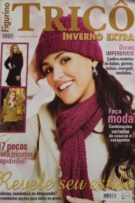 Revista Figurino Tricô Inverno Extra - Ano 2 N°3