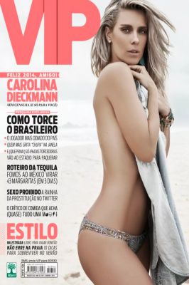 Vip Carolina Dieckmann - Edição 346 - Ano 33 - Janeiro/2014